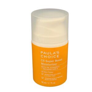Paula's Choice C5 Super Boost Moisturizer Vitamin C Squalane for Acne Prone Skin
